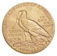 1909-D $5.00 Indian Head Gold Half Eagle