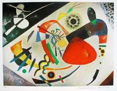 Wassily Kandinsky, Red Spot II