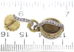 Stunning 18kt YG MOP & Smokey Quartz with Diamonds Jewerly Set