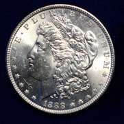1888 UNC Morgan Dollar