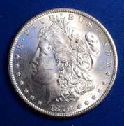 1879-S B.U. MORGAN SILVER DOLLAR