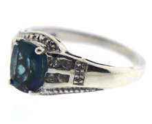 Sterling Silver Red Spinel Ring