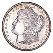 1898-S Morgan Silver Dollar - KEY DATE
