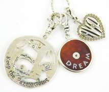 Silpada Sterling Silver Charm Necklace