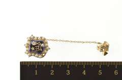 10K Yellow Gold Sigma Delta Chi Journalism Society Lapel Pin/Brooch