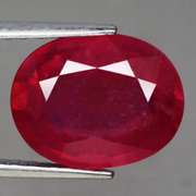 Rich blood red 3.69ct Ruby from Madagascar