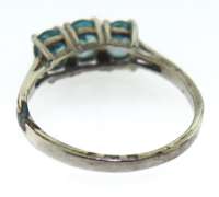 Sterling Silver Blue Topaz Ring