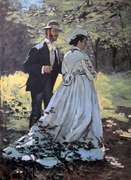 Claude Monet, Bazille And Camille