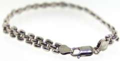 Lot of 2 Sterling Silver Link Bracelets