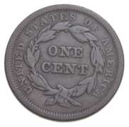 1841 Braided Hair Large Cent