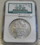 1889 Morgan Binion Sil Dol NGC