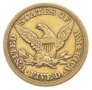 1847 $5.00 Liberty Head Gold Half Eagle