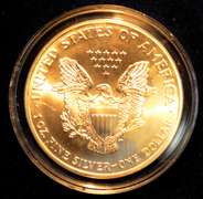 2000 Colorized Silver Eagle