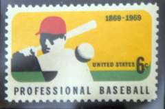 Vintage DiMaggio Photo With Rare 1969 Stamp