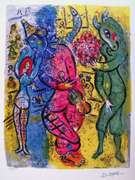 Limited Edition Marc Chagall Circus II