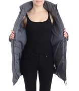 ROCCOBAROCCO  Gray Padded Down Jacket Padded Coat