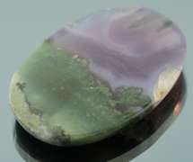 Collectors 45.60ct Chalcedony and Chlorite cabochon