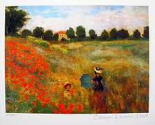 Claude Monet, Poppies Near Aegenteuil