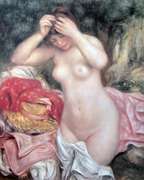 Pierre Auguste Renoir, Bather Arranging Her Hair
