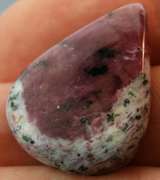 Gorgeous 27ct Ruby in Zoisite cabochon