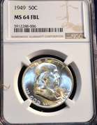 1949 50 C MS 64 FBL NGC