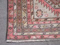 Antique Kazak Rug 3.10x5.10