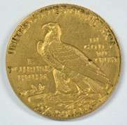 Great-looking 1915 US $2.50 Indian Gold Piece