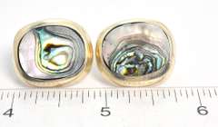 Sterling Silver Mother of Pearl Earrings