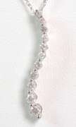 Glittering 0.20CTW Diamond Necklace in White Gold