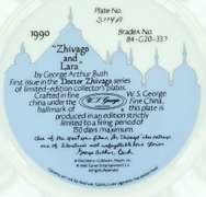 Collector's Fine China Plate