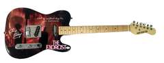 Linda Blair Autographed Guitar
