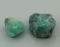 Collectors 15.69ct raw Emerald in matrix