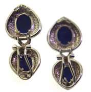 Sterling Silver Lapis Earrings