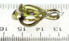Sterling Silver Lemon Citrine Pendant
