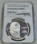 1993-S Madison Sil PRF Dol NGC PF69UC