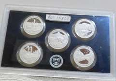 2011 Siilver PROOF Amer Beau Set no box