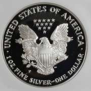 1995 Proof NGC 69 Ultra Cameo Silver Eagle