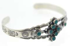 Southwest Style Turquoise Cuff Bangle