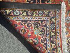 Authentic Wool/Silk Persian Kashan 2.2x4.0