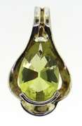 Sterling Silver Lemon Citrine Pendant
