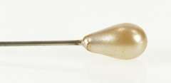 Base Metal Pearl Victorian Wedding Corsage Boutonnière Stick Pin