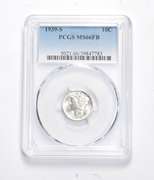 MS66FB 1939-S Mercury Dime - Graded PCGS
