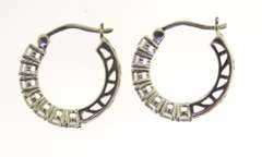 Sterling silver Small Hoop Earrings