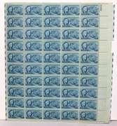 $50 US Face Value 1945 FD Roosevelt 1 2 3& 5 Cent Mint Sheets