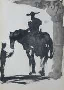 PICASSO LITHOGRAPH FROM 'TOROS Y TOREROS' CIRCA 1962