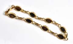 Colorful Cabochon Stone Bracelet