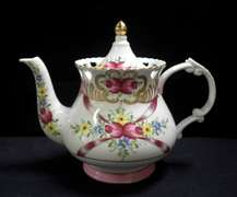 Tray, Sugar Creamer and Tea Pot 4 pcs