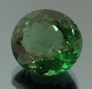 Pristine 30.18ct AAA created green Amethyst