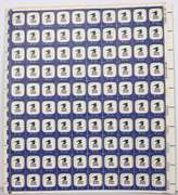 $98 Face Value In Mint Regular Issue 1-6 8 & 12 Cent US Sheets