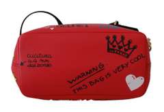 DOLCE & GABBANA Red L’Amore E’Belleza Tote Borse Leather BEATRICE Bag